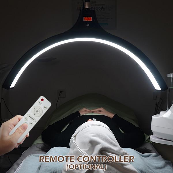 Luz RF 60W Novo LED Meia-Lua Anel Lâmpada de Piso Cílios Luz Para Tatuagem Salão de Beleza Cílios