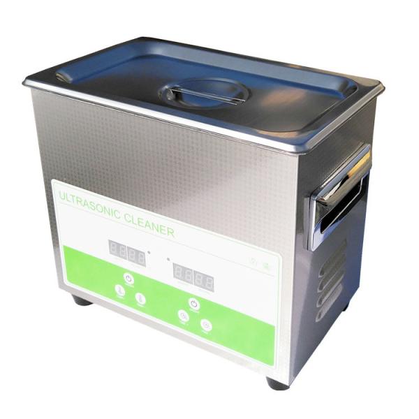 Líquido de limpeza ultrassônico de aço inoxidável 3L do Tabletop médico dos campos garantia de 1 ano oferecida