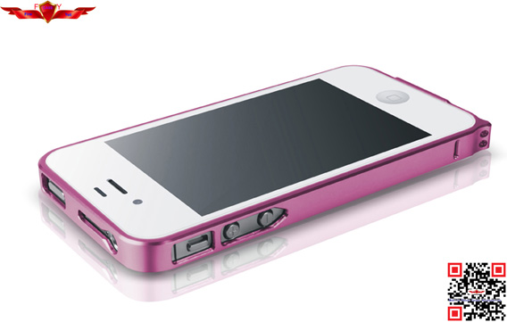 Ultra Thin 0.7MM Aluminum Bumper For Iphone 4 4S Multi Color High Quality Gift Box Yes