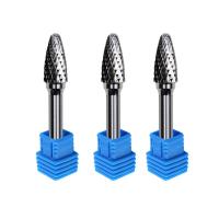 Tungsten Carbide Burr 6mm Shank for Metal Wood Plastic