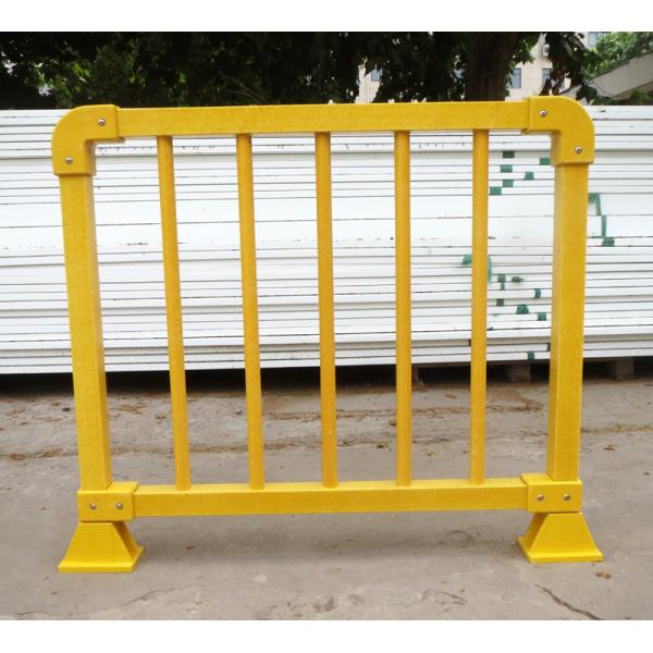 Chemical Resistant Pultruded GFRP Handrail Fence Insulated for Maximum Protection