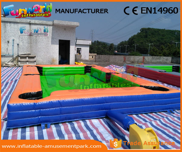 Giant Pool Table Soccer Inflatable Snooker Football Inflatable Snooker Field