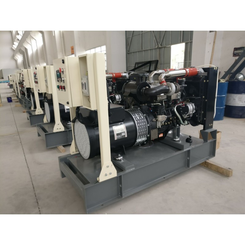 4BG1-Z1 Global Power Alternator GPI224E 63Kva 50kw Generator Set With ISUZU Engine