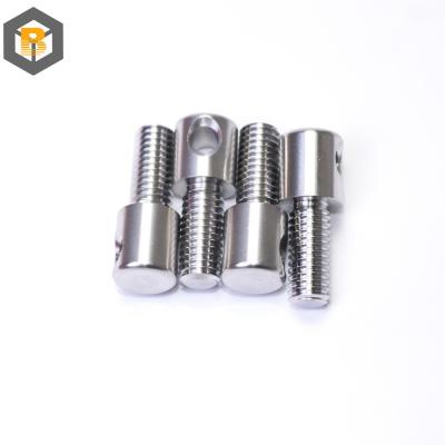 Small Titanium Aluminum Stainless Steel Components Machine Parts Custom by 2D/3D/drawing
