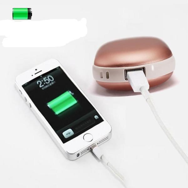 Rechargeable Hands Warm Power Bank 5200mAh Pocket Hands Warmer Power Banks
