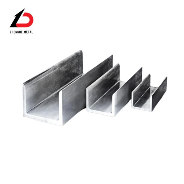 Mild Profiles Gi Galvanized En S235jr S275jr S355jr A36 Ss400 Purlin Structural C U Low Carbon Steel Channel