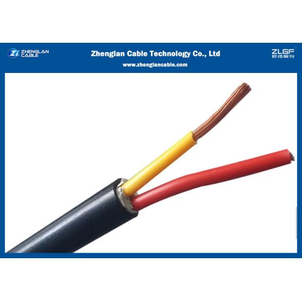 ядри 300/500В 2 & 3 придают непроницаемость кабель проводника Ку провода огнезащитный с изолированным ПВК напряжением тока /Test: 2000В