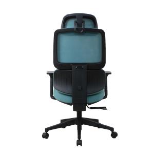 GV alto da parte traseira da cadeira ergonômica executiva do jogo do giro para o