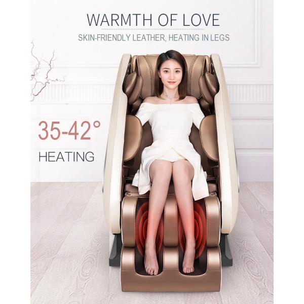 Pre Programmed Zero Gravity Full Body Massage Chairs Waist 106CM PU 3D