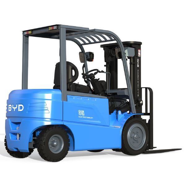 Made In China BYD's Four Pivot Balance Weight 3.0-3.5-3.8 Tons EL Series Single Drive Pure Electric Forklift