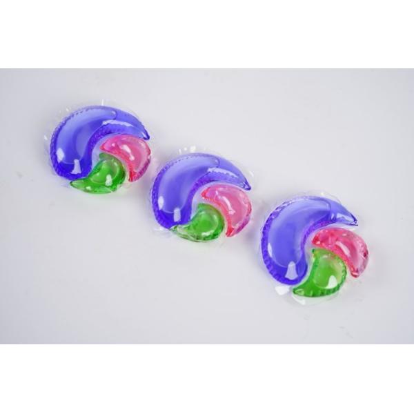 Ликвидные капсулы для стирки с ароматным цветом вишни Удаление пятен от клевера Удаление клещей Парфюм