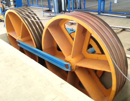 Рамка кабельной проводки твердая садя машину на мель, силовой кабель 150RPM делая машину