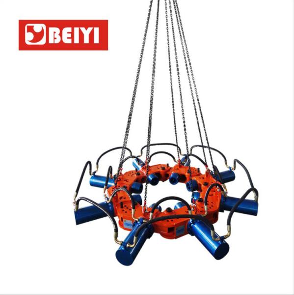 Modularized 600mm-2500mm Round pile Hydraulic Pile Breaker cutting concrete foundation machinery for excavators or crane