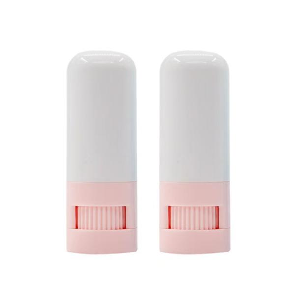 Custom Lip Balm Bottle 7g Empty Deodorant Stick Blush Stick Bottle Bottom Filling Cosmetic Plastic Packaging Container Reusable