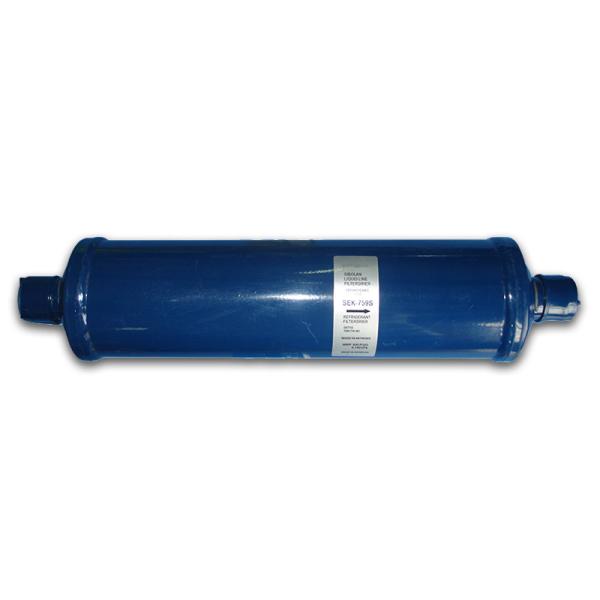 Molecular Sieve Refrigerator Filter Drier 20 Microns , Liquid Line Filter Drier SEK