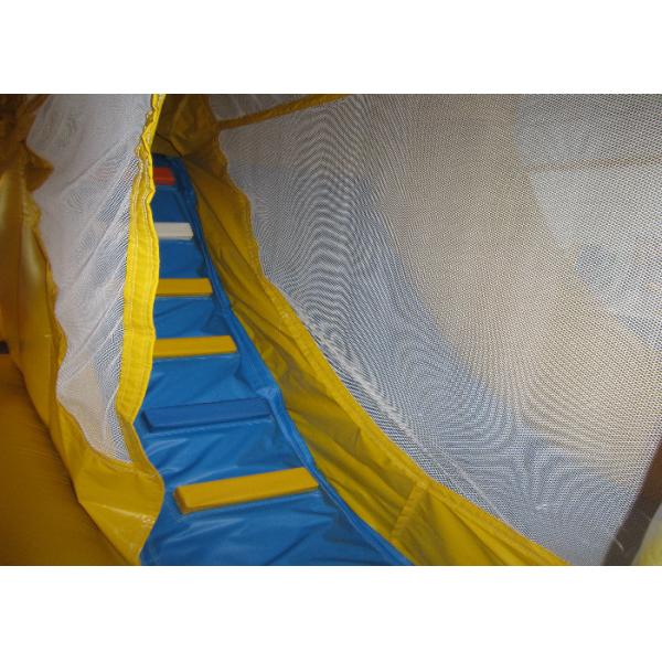 Waterproof Funny Inflatable Jump House 5 X 5m , Kids Bounce House Silk Printing