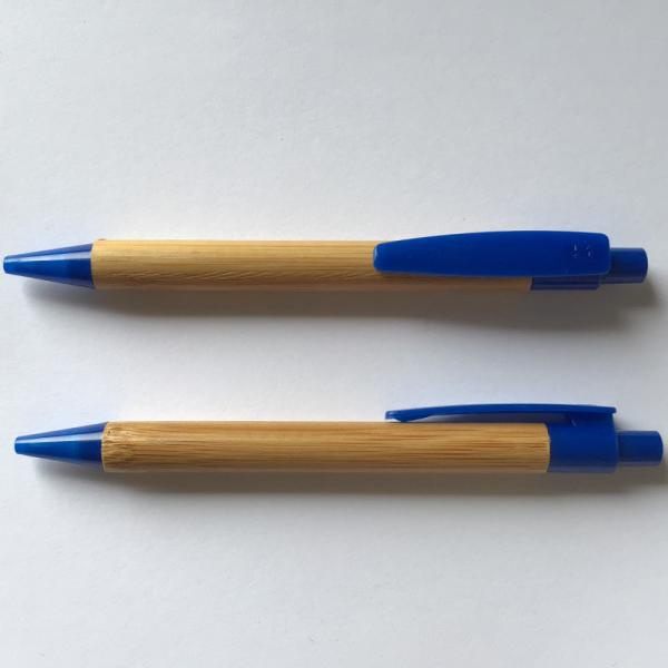 Recycled bamboo pen and customized silk printing logo or for promotion