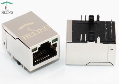 O bronze protegeu diodo emissor de luz do acessório do porto do RJ45 100Base T o único para o router dos ethernet