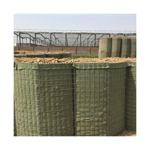 Factory Supply Green Defensive Barrier Wholesale Welding Wire Mesh Sand Barrier Wall Bastion