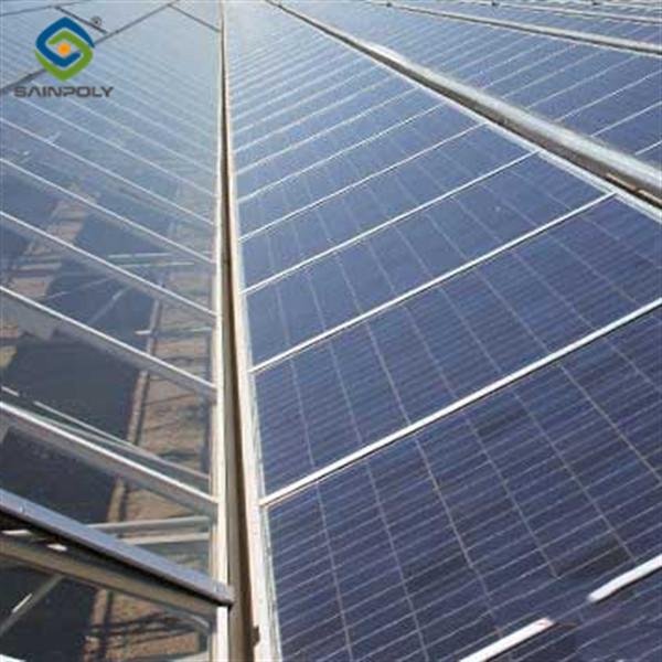 Agriculture Commercial Transparent Solar Panels Greenhouses  Energy Saving