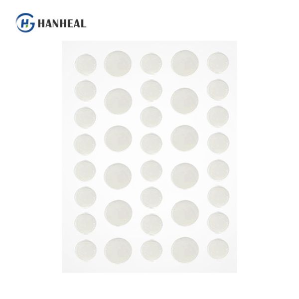 6 Counts Hydrocolloid Pimple Patches Anti Inflammatory Microneedle Acne Patches