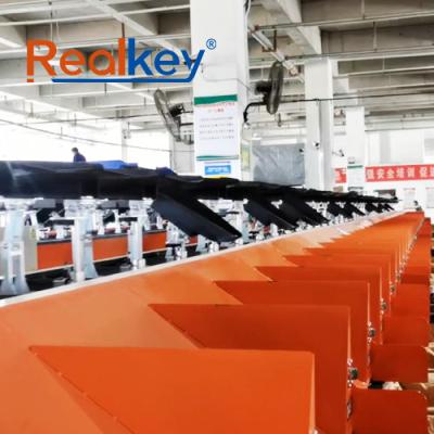 Automatic Package Sorting System Warehouse Sorting Systems Heavy Duty Tray Safety Design