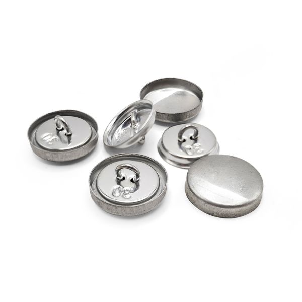 Sofa Buttons Fabric-Covered Buttons Upholstered Button Blanks Metal Buttons Coat Buttons Round Fabric-Covered Buttons