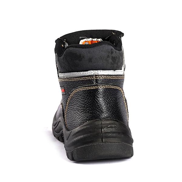 ODM Steel Plate LOGO Boots with Heat Resistant Function Breathable Mesh Lining Safety Shoes