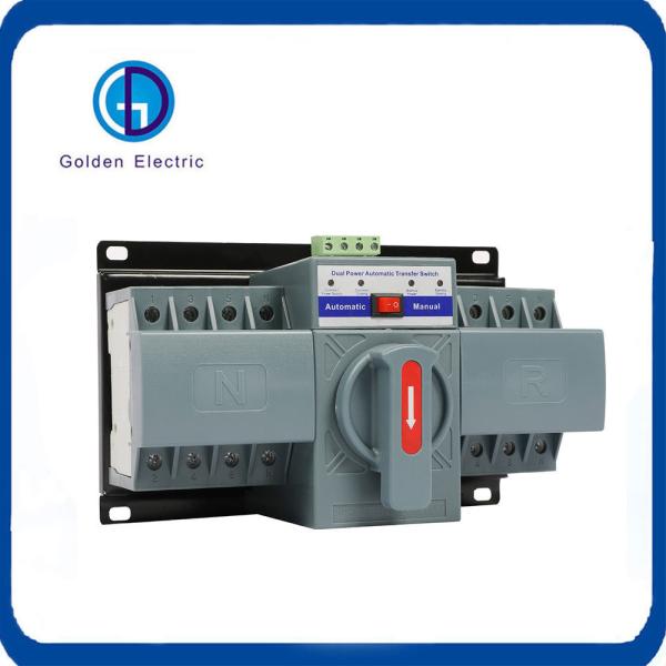 ATS 63A 2P Manual Changeover Switch For Dual Power Generator System