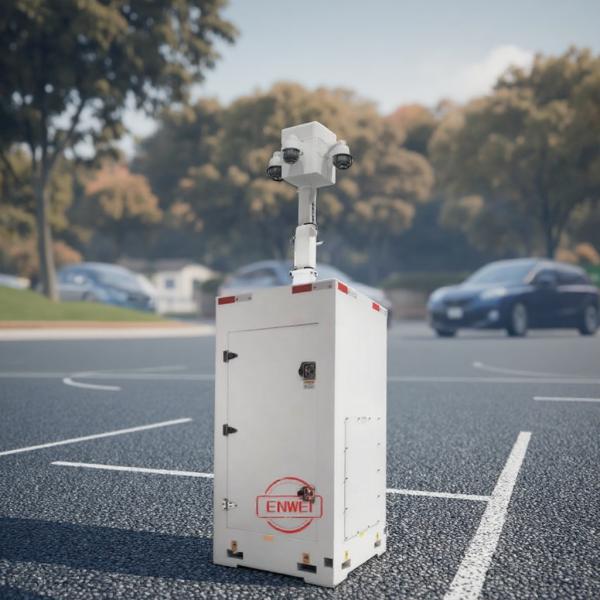 Rugged Waterproof Design Cube Surveillance Tower For Harsh Environments