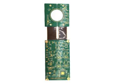 PWB Multilayer branco do cabo flexível do Polyimide 0.2mm da legenda FR4