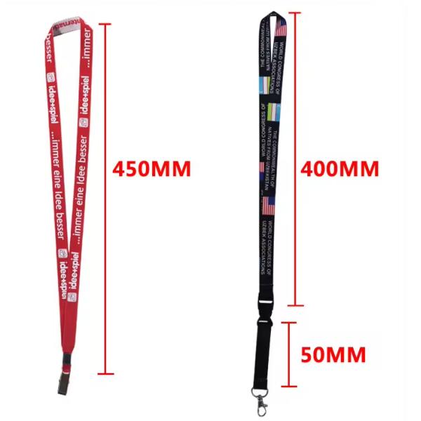 Custom Id Card Lanyard Promotional Products Neck Strap Lightweight