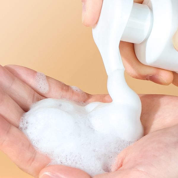Food-Grade Plastic Foam Pump Bottle with Press-Controlled Pump Head for Dense Foam and Wide Application