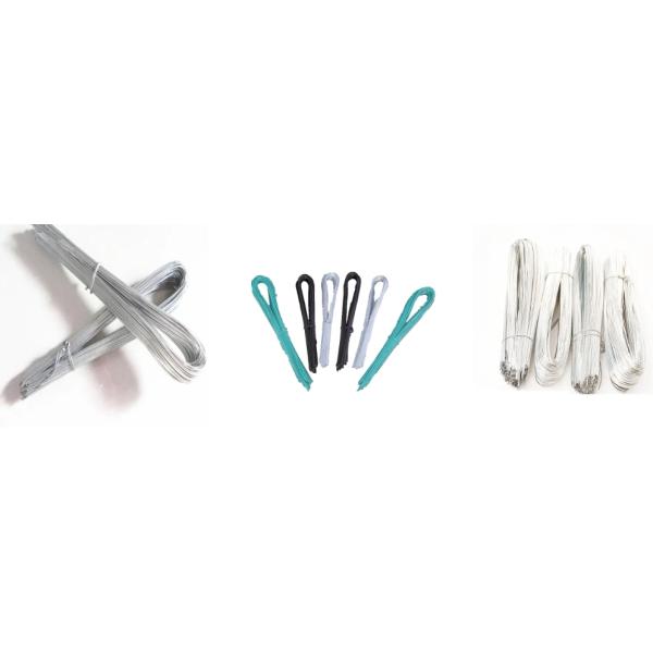 3.0mm Pvc Electro Galvanized Wire U Type Cut Tie