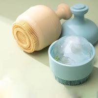 Roller para el rostro con hielo, Molde de hielo para rostro y ojos, Bolsas para los ojos para eliminar la niebla, Reducir el dolor de migraña, Masaje reutilizable Silicona Molde de hielo Herramientas para el cuidado de la piel