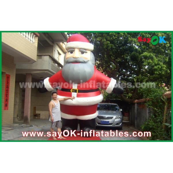 210 D Oxfor Cloth Christmas Snowman Inflatable Holiday Decorations customized