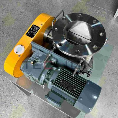 Stainless steel external bearing rotary airlock feed valve