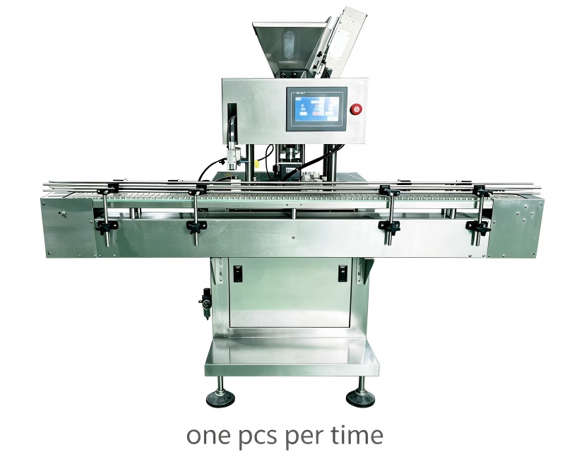 220V 380V Tablet Counting Line Automatic Cylindrical Desiccant Inserter Machine