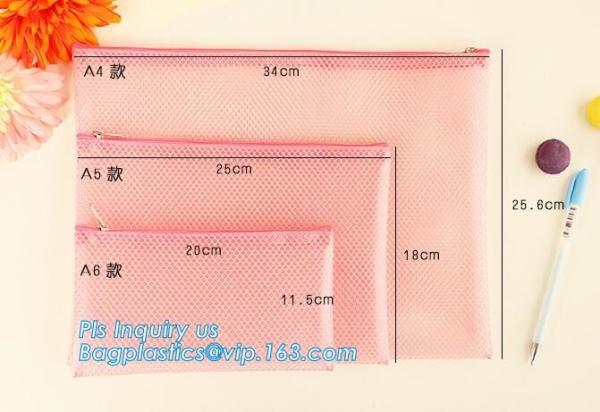 Colorful nylon zipper file folder bag with your own logo, zipper lock file bag, zipper file folder bag, carrying file ba