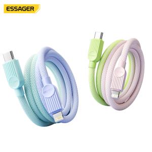 ESSAGER ES-X73 iPhone充電ケーブル USB C to Lightning 13 14 11 12 Pro Max用