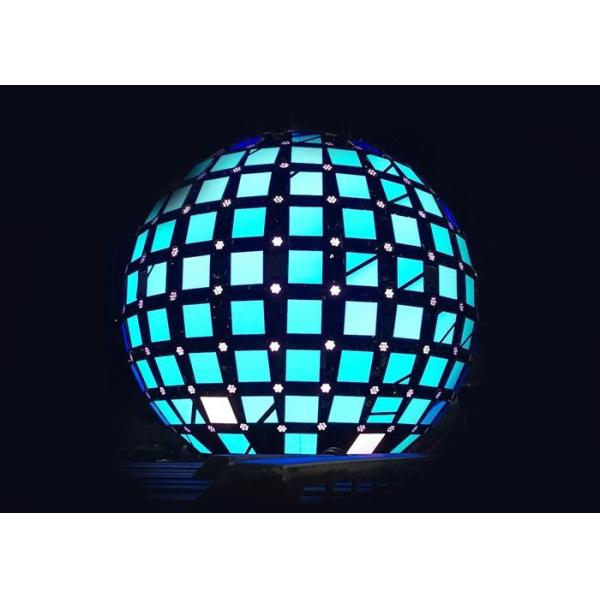 A frequência fresca alta 1R1G1B SMD2121 P4 conduziu a tela da bola para a estação do aeroporto