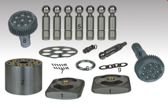 Rexroth Hydraulic Parts For BEND AXIS PUMP BEND AXIS PUMP A6V/A7V/A8V28/55/80/107/125/160/250/355/500