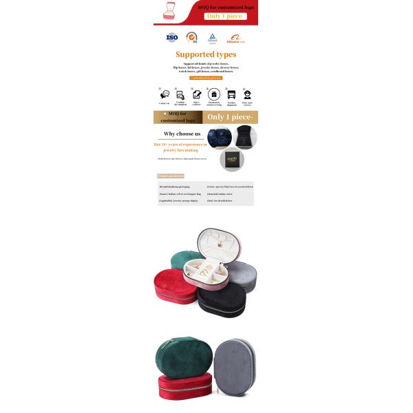 Organiseur de fermeture à glissière pour bague pendentif