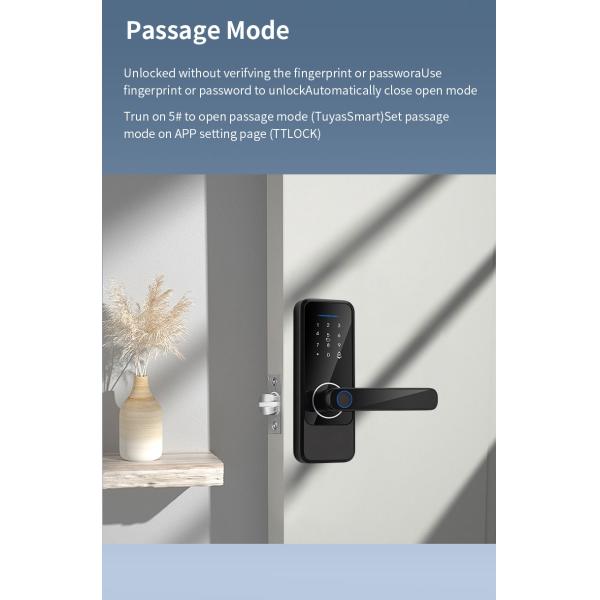 TuyaSmart TTlock Wifi Door Lock Отключается с помощью отпечатков пальцев