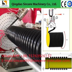 HDPE Krahスピラルパイプエクストルーションライン 200mm-4000mmチューブマシン
