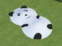Panda Jumping Cloud Inflatable Trampoline for Indoor Playgrounds