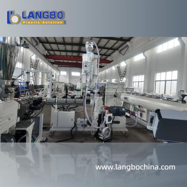PVC Profile Production Line | Extruder  Calibration Cutting Unit