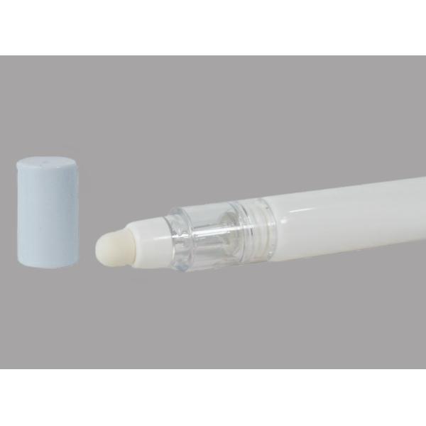 Tubo de empaquetado de la esencia de la crema del ojo del tubo cosmético plástico del dropper con la cabeza de la esponja