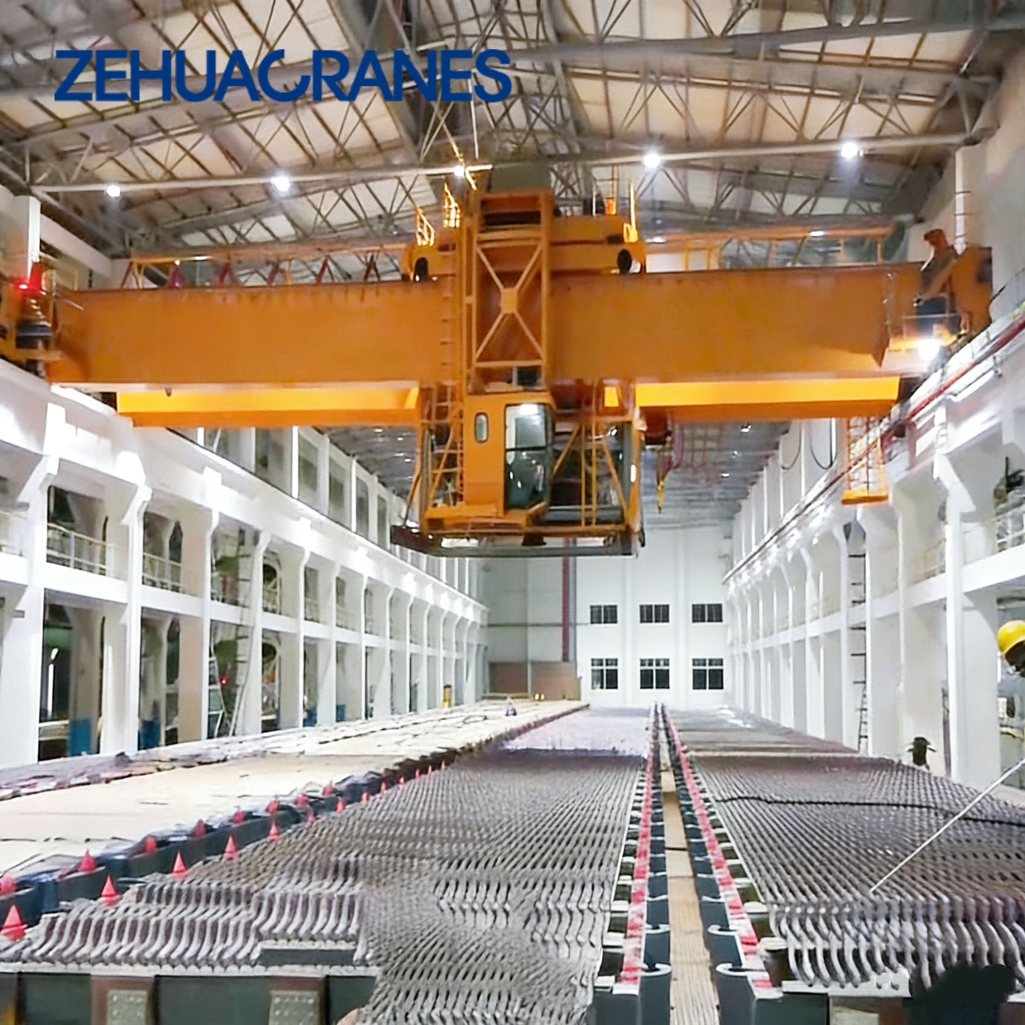 Customizable Electrolytic Copper Multi-Function Crane Heavy Duty Industrial Lifting Equipment for Metal Processing Plants