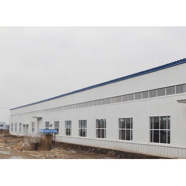 Free Design Prefabricated Steel Structure Building Construction Materials Warehouse Large Span Prefab Metal Buildings